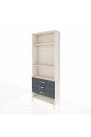 Arges Dolap 3 Raflı 3 Çekmeceli 88x30x221 - S30M048V2A