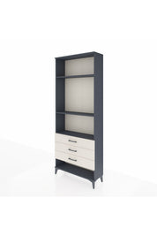 Arges Dolap 3 Raflı 3 Çekmeceli 88x30x221 - S30M048V4A