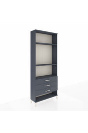 Arges Dolap 3 Raflı 3 Çekmeceli 88x30x221 - S30M048V5A