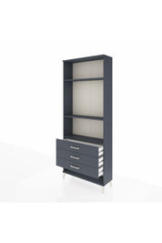 Arges Dolap 3 Raflı 3 Çekmeceli 88x30x221 - S30M048V5A