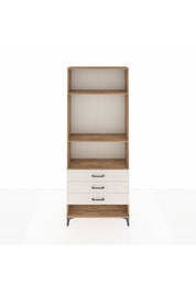 Arges Dolap 3 Raflı 3 Çekmeceli 88x30x221 - S30M048V7A