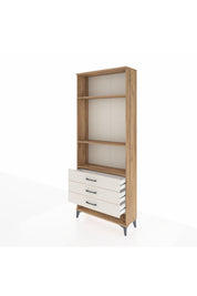 Arges Dolap 3 Raflı 3 Çekmeceli 88x30x221 - S30M048V7A