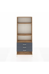 Arges Dolap 3 Raflı 3 Çekmeceli 88x30x221
