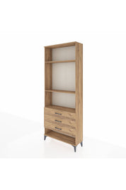 Arges Dolap 3 Raflı 3 Çekmeceli 88x30x221 - S30M048V9A