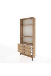 Arges Dolap 3 Raflı 3 Çekmeceli 88x30x221 - S30M048V9A