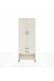 Arges Dolap 2 Raflı 2 Çekmeceli Tek Askılı 88x30x221 - S30M049V1A