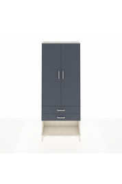 Arges Dolap 2 Raflı 2 Çekmeceli Tek Askılı 88x30x221 - S30M049V2A
