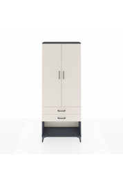 Arges Dolap 2 Raflı 2 Çekmeceli Tek Askılı 88x30x221 - S30M049V4A