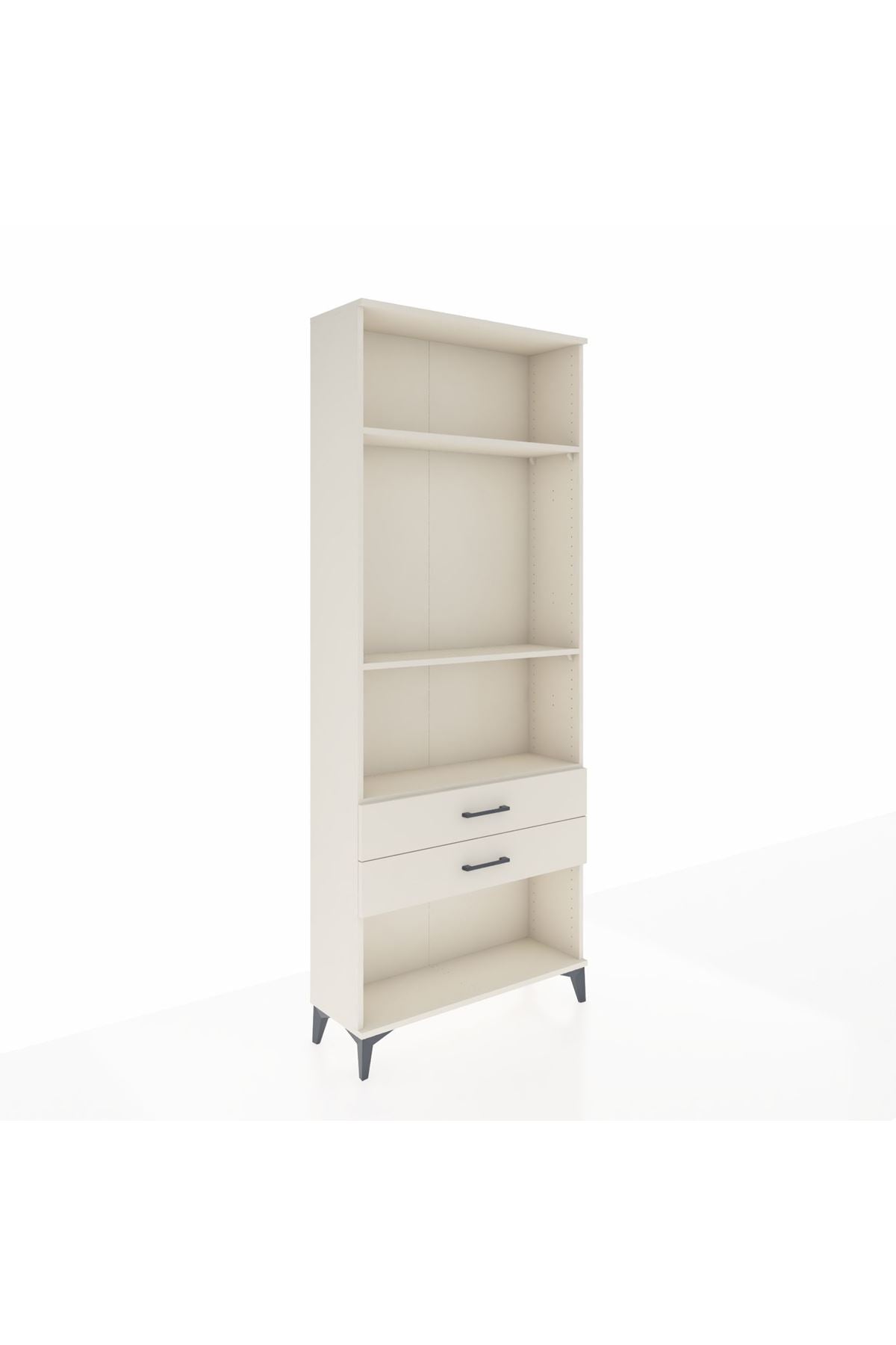 Arges Dolap 3 Raflı 2 Çekmeceli 88x30x221 - S30M051V1A