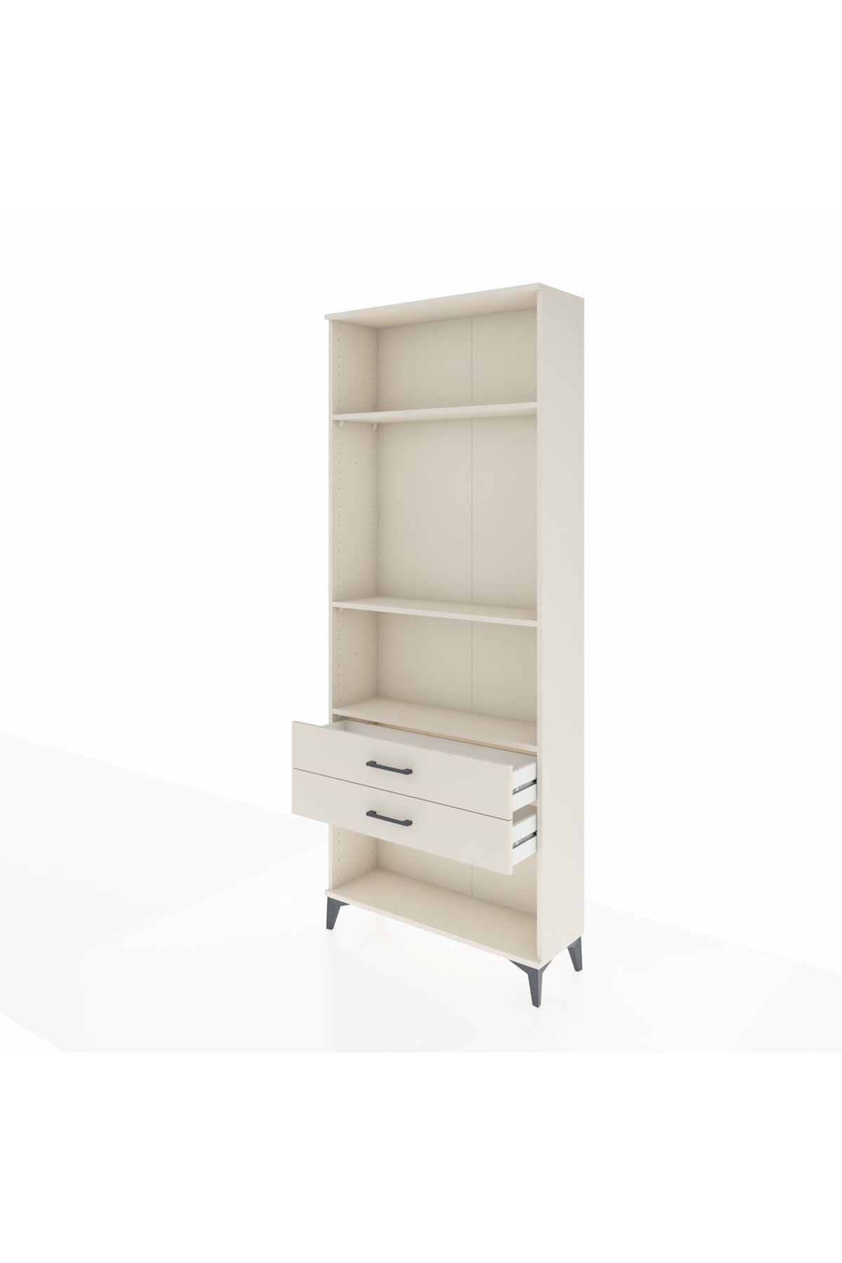 Arges Dolap 3 Raflı 2 Çekmeceli 88x30x221 - S30M051V1A
