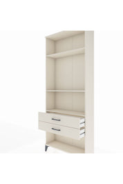 Arges Dolap 3 Raflı 2 Çekmeceli 88x30x221 - S30M051V1A
