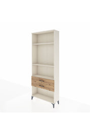 Arges Dolap 3 Raflı 2 Çekmeceli 88x30x221 - S30M051V3A