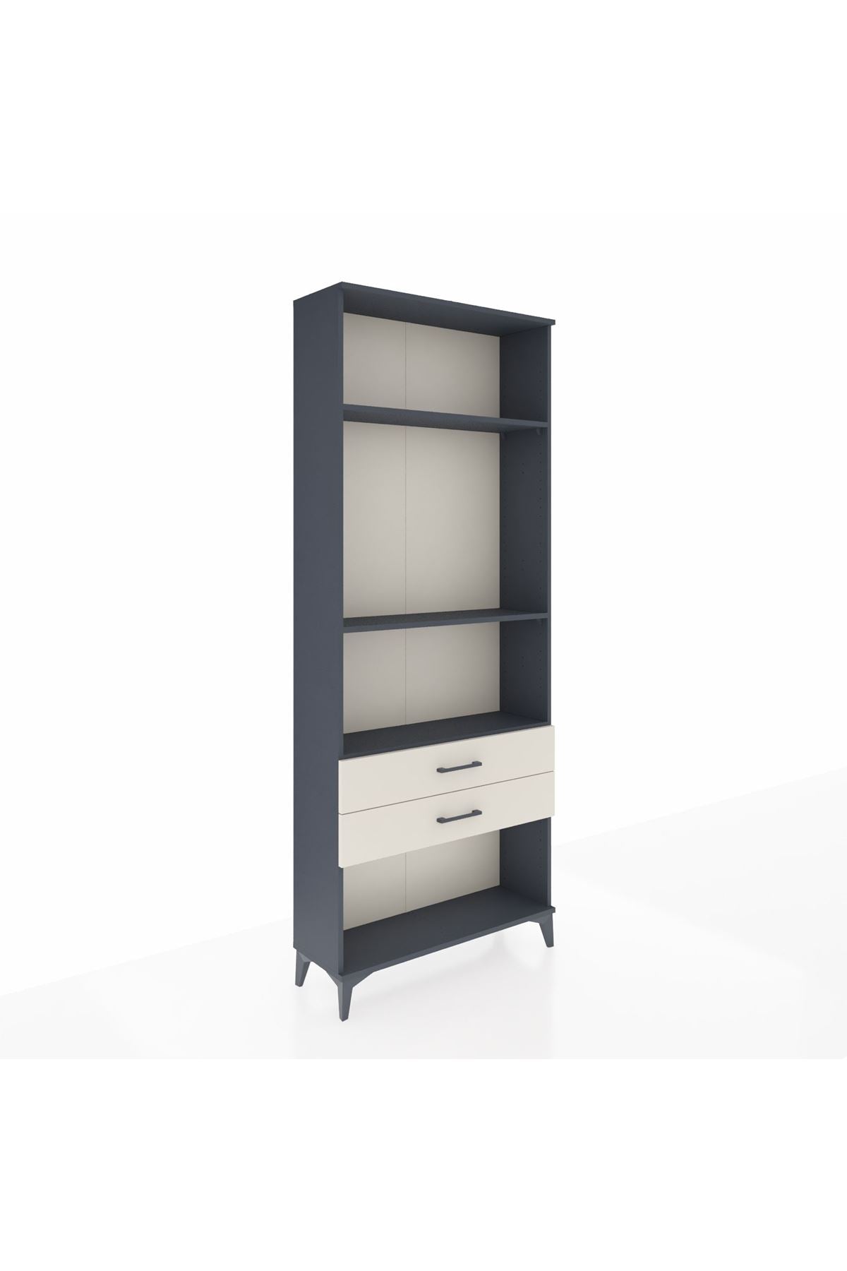 Arges Dolap 3 Raflı 2 Çekmeceli 88x30x221 - S30M051V4A