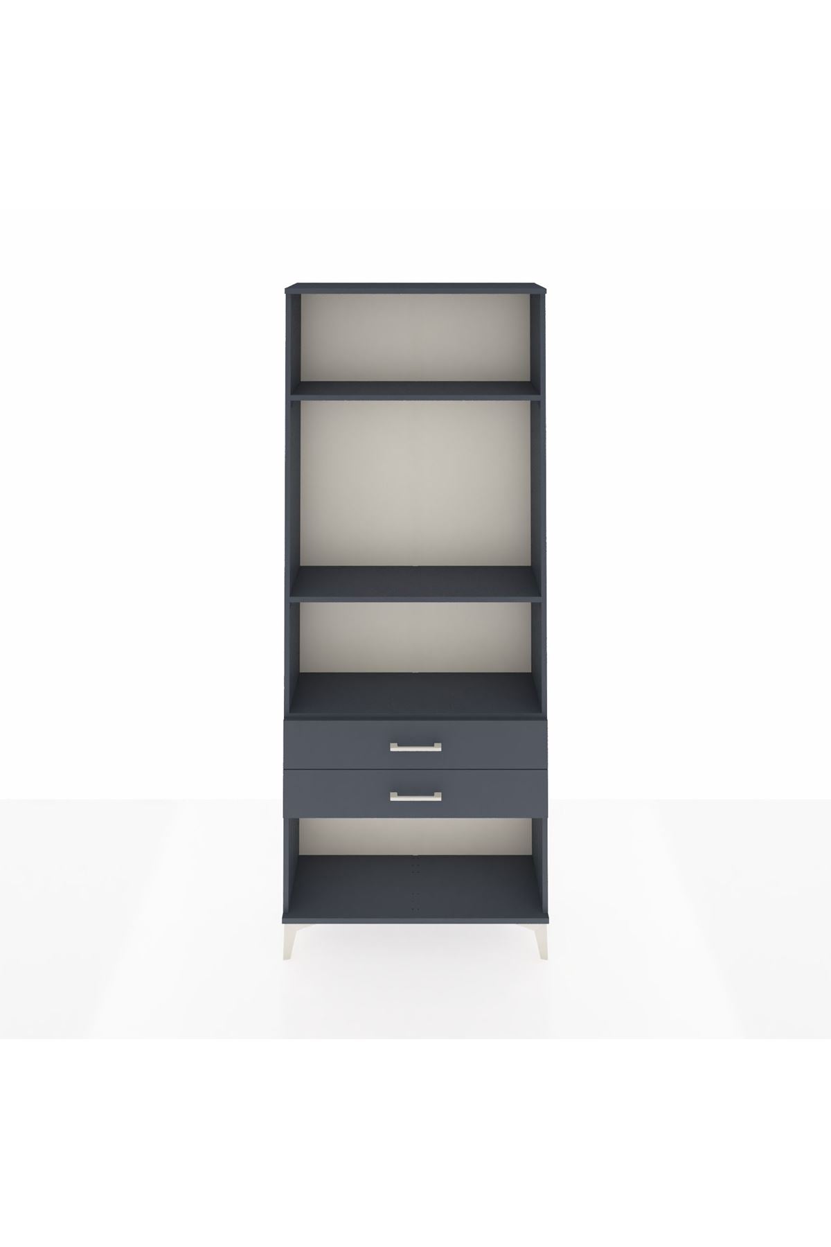 Arges Dolap 3 Raflı 2 Çekmeceli 88x30x221 - S30M051V5A