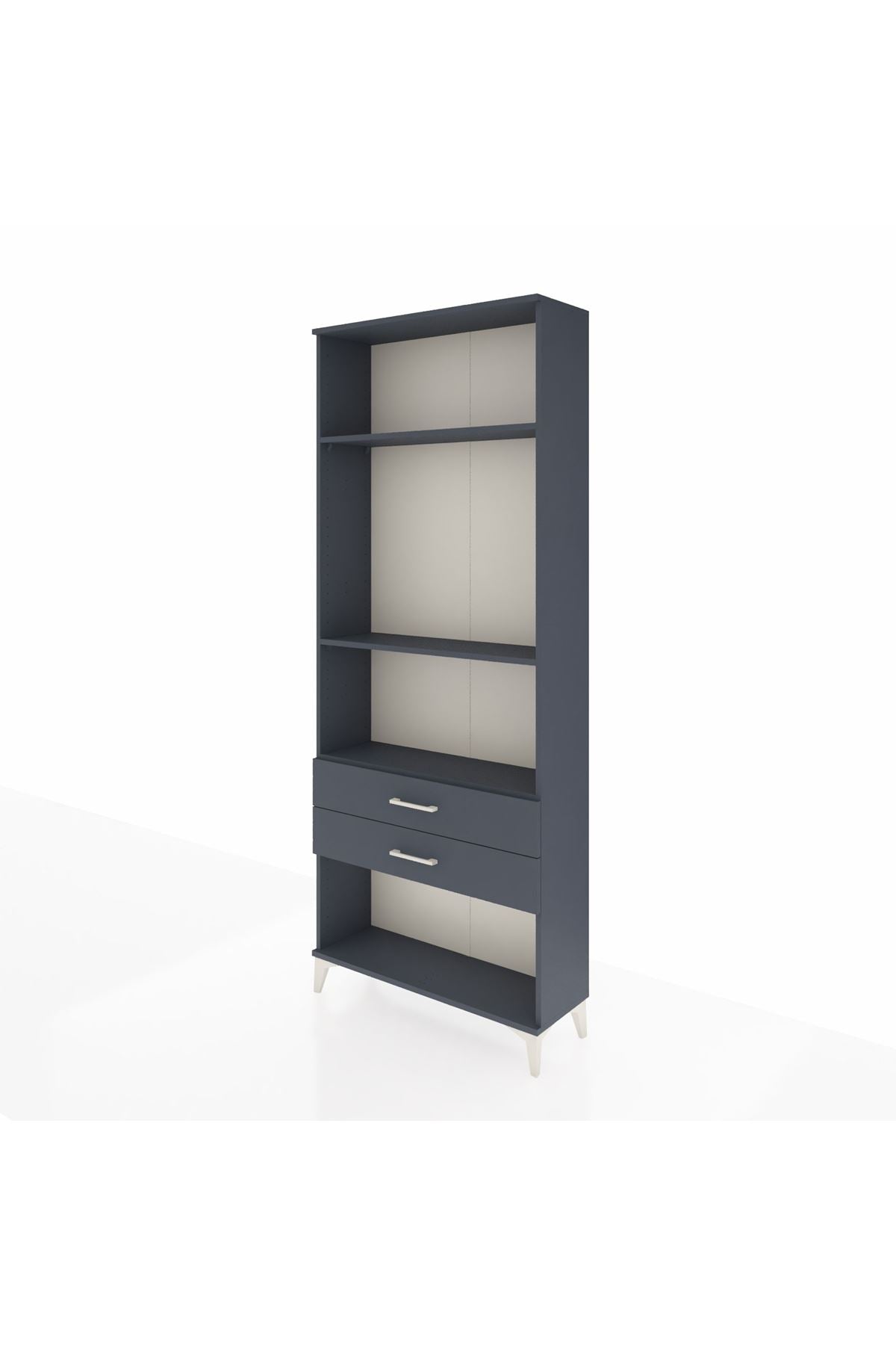 Arges Dolap 3 Raflı 2 Çekmeceli 88x30x221 - S30M051V5A