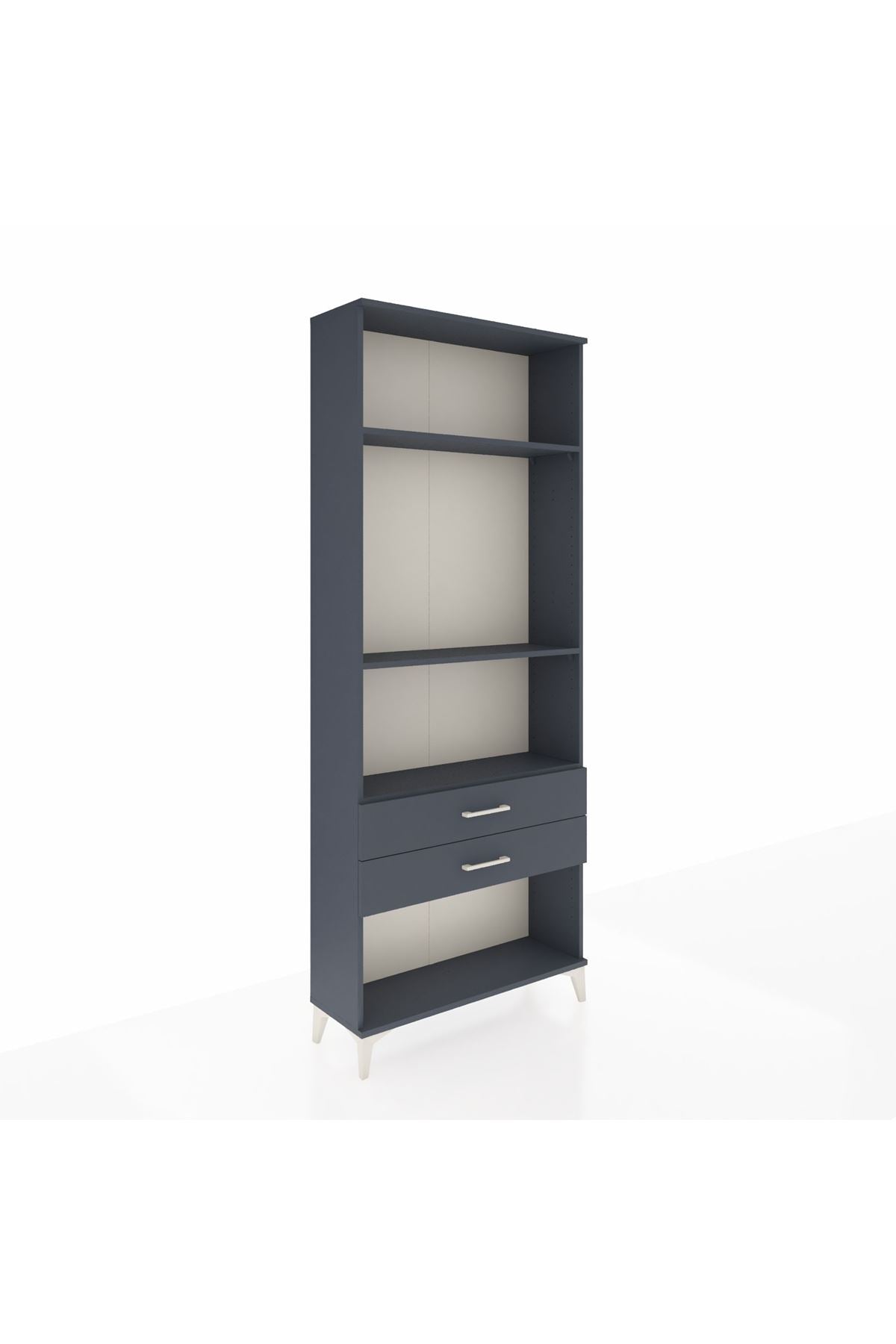 Arges Dolap 3 Raflı 2 Çekmeceli 88x30x221 - S30M051V5A
