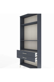 Arges Dolap 3 Raflı 2 Çekmeceli 88x30x221 - S30M051V5A