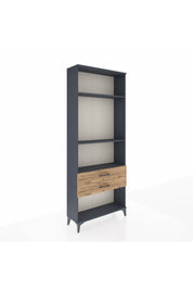 Arges Dolap 3 Raflı 2 Çekmeceli 88x30x221 - S30M051V6A