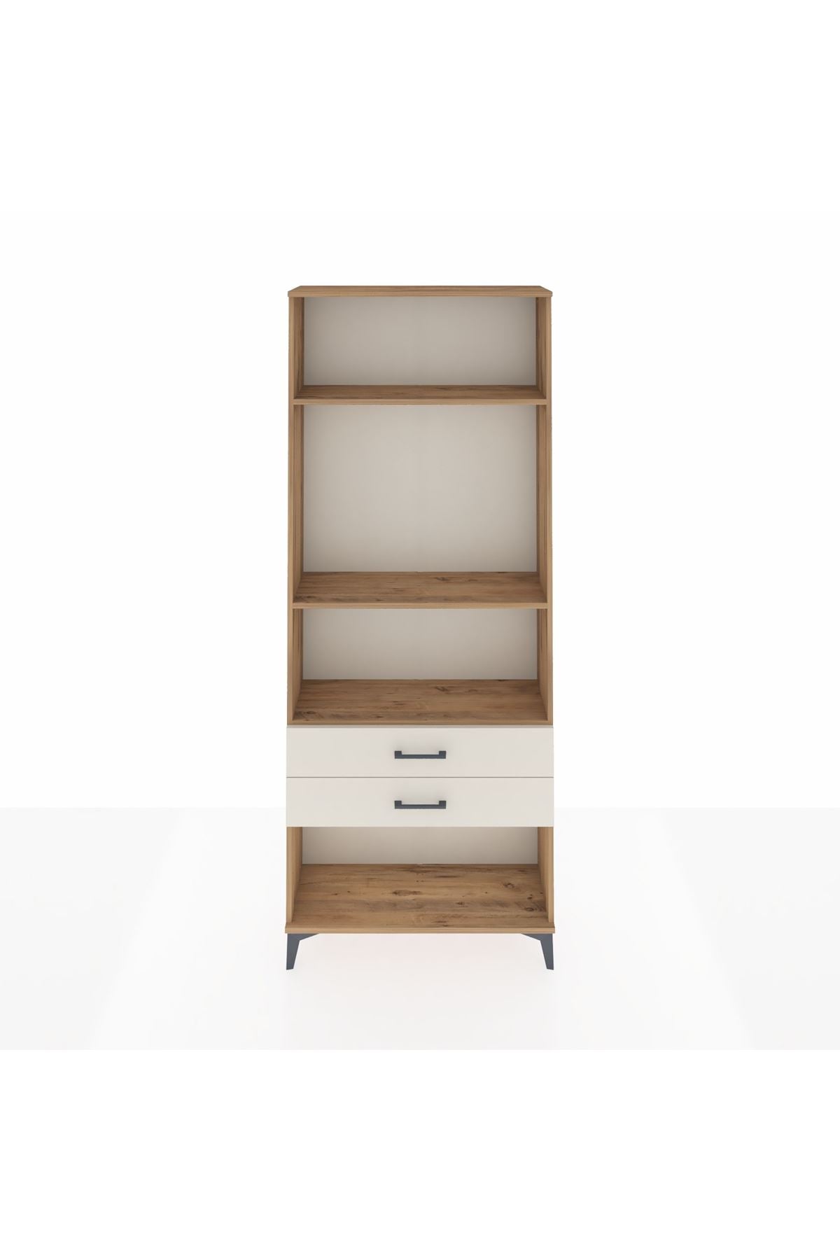 Arges Dolap 3 Raflı 2 Çekmeceli 88x30x221 - S30M051V7A