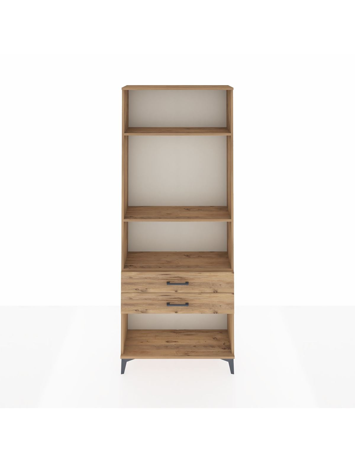 Arges Dolap 3 Raflı 2 Çekmeceli 88x30x221 - S30M051V9A