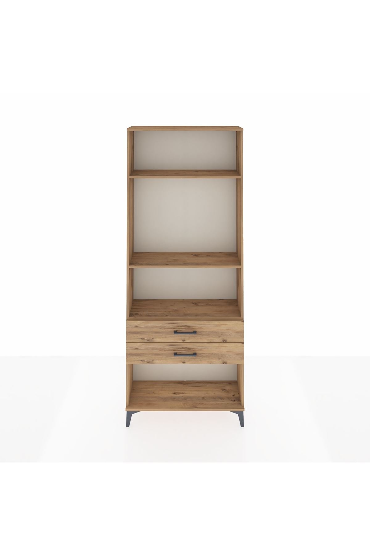 Arges Dolap 3 Raflı 2 Çekmeceli 88x30x221 - S30M051V9A