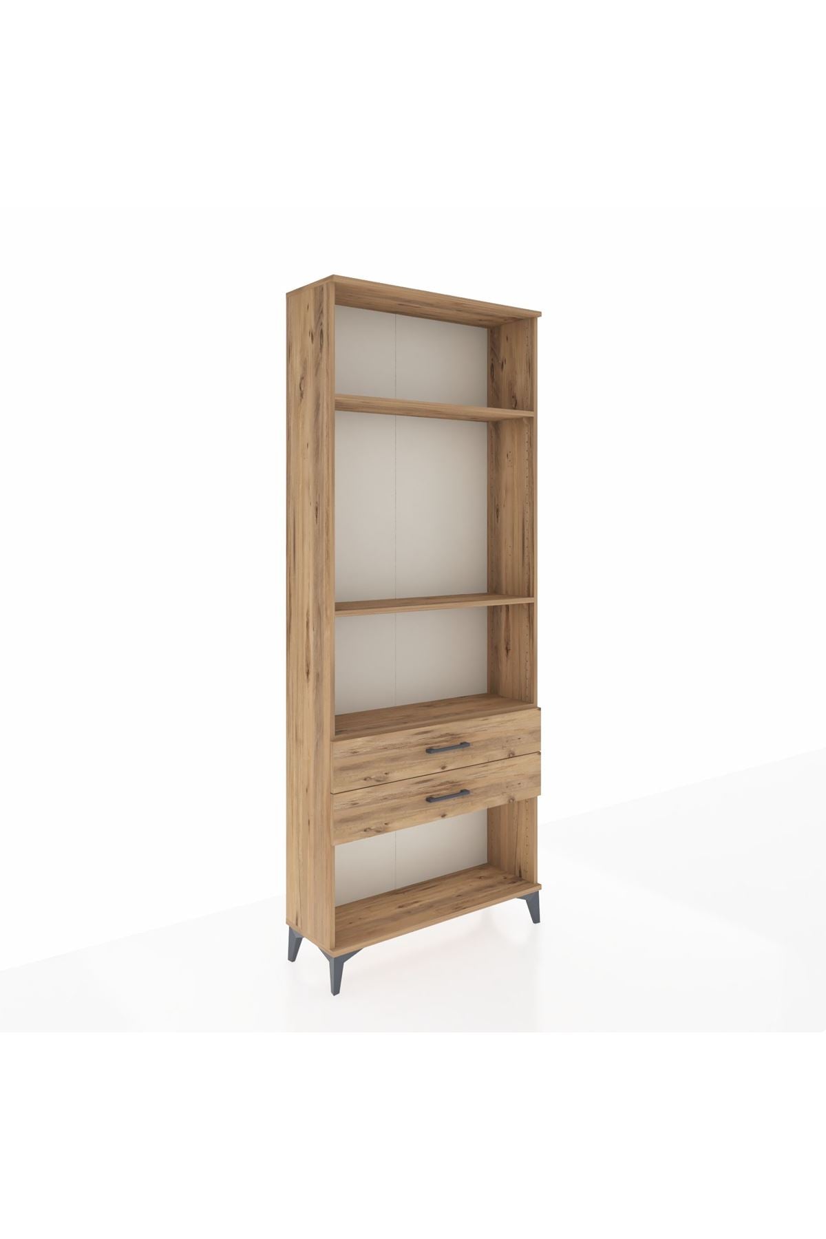 Arges Dolap 3 Raflı 2 Çekmeceli 88x30x221 - S30M051V9A