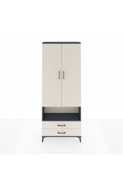 Arges Dolap 3 Raflı 2 Çekmeceli Tek Askılı 88x30x221 - S30M052V4A