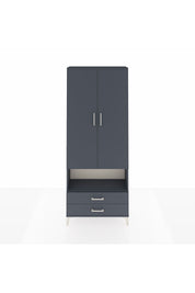 Arges Dolap 3 Raflı 2 Çekmeceli Tek Askılı 88x30x221 - S30M052V5A