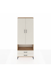 Arges Dolap 3 Raflı 2 Çekmeceli Tek Askılı 88x30x221 - S30M052V7A
