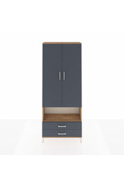 Arges Dolap 3 Raflı 2 Çekmeceli Tek Askılı 88x30x221 - S30M052V8A