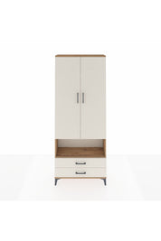Arges Dolap 4 Raflı 2 Çekmeceli 2 Kapaklı 88x30x221 - S30M053V7A
