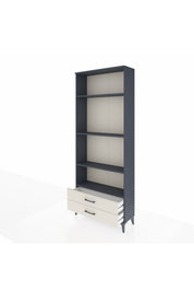 Arges Dolap 4 Raflı 2 Çekmeceli 88x30x221 - S30M054V4A