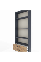 Arges Dolap 4 Raflı 2 Çekmeceli 88x30x221 - S30M054V6A
