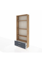 Arges Dolap 4 Raflı 2 Çekmeceli 88x30x221 - S30M054V8A