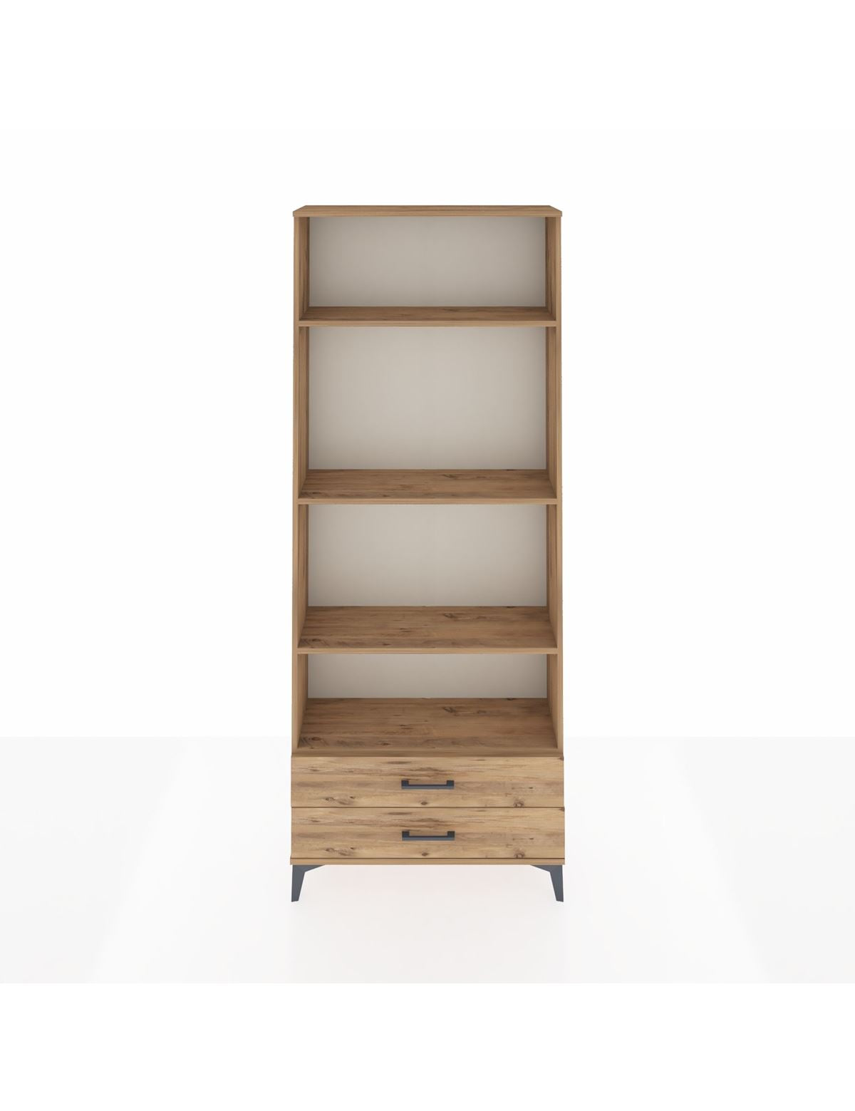 Arges Dolap 4 Raflı 2 Çekmeceli 88x30x221 - S30M054V9A