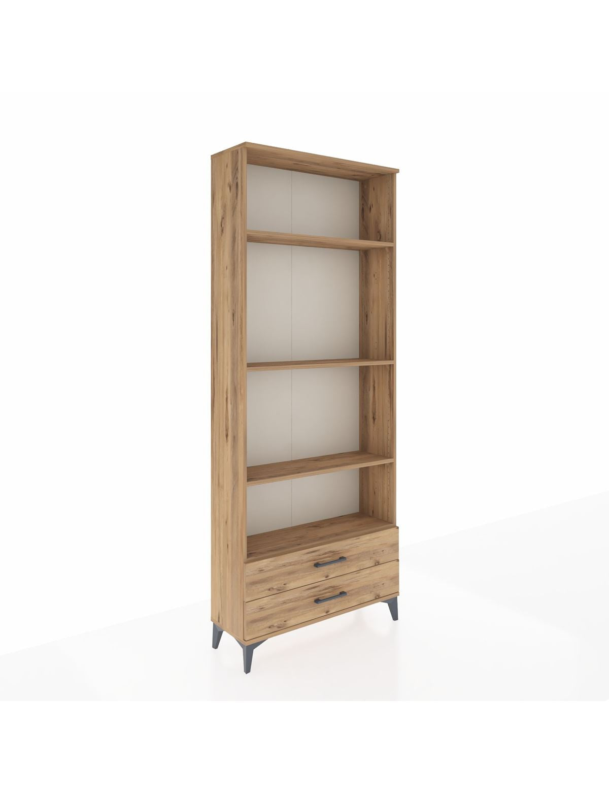Arges Dolap 4 Raflı 2 Çekmeceli 88x30x221 - S30M054V9A