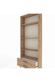 Arges Dolap 4 Raflı 2 Çekmeceli 88x30x221 - S30M054V9A
