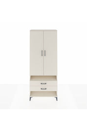 Arges Dolap 3 Raflı 2 Çekmeceli Tek Askılı 88x30x221 - S30M055V1A