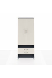 Arges Dolap 3 Raflı 2 Çekmeceli Tek Askılı 88x30x221 - S30M055V4A