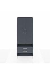 Arges Dolap 3 Raflı 2 Çekmeceli Tek Askılı 88x30x221 - S30M055V5A