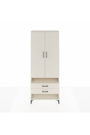 Arges Dolap 4 Raflı 2 Çekmeceli 2 Kapaklı 88x30x221 - S30M056V1A