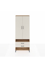 Arges Dolap 4 Raflı 2 Çekmeceli 2 Kapaklı 88x30x221 - S30M056V7A