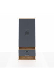 Arges Dolap 4 Raflı 2 Çekmeceli 2 Kapaklı 88x30x221 - S30M056V8A