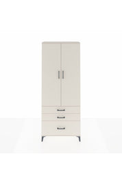 Arges Dolap 2 Raflı 3 Çekmeceli Tek Askılı 88x30x221 - S30M058V1A