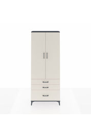 Arges Dolap 2 Raflı 3 Çekmeceli Tek Askılı 88x30x221 - S30M058V4A