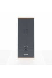 Arges Dolap 2 Raflı 3 Çekmeceli Tek Askılı 88x30x221 - S30M058V8A