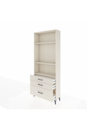 Arges Dolap 3 Raflı 3 Çekmeceli 88x30x221 - S30M060V1A