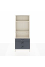 Arges Dolap 3 Raflı 3 Çekmeceli 88x30x221 - S30M060V2A
