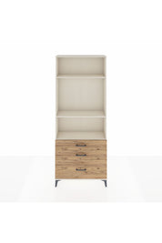 Arges Dolap 3 Raflı 3 Çekmeceli 88x30x221 - S30M060V3A