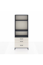 Arges Dolap 3 Raflı 3 Çekmeceli 88x30x221 - S30M060V4A